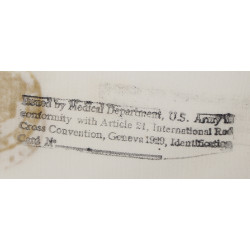 Armband, Medical, US Army, Markings, Geneva Convention and French War Ministry