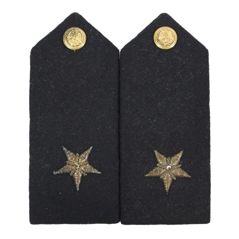 Pattes d'épaules, officier, US Navy, GEMSCO, avec boîte