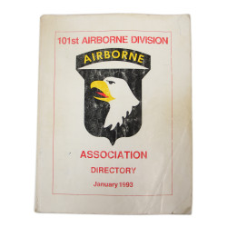 Annuaire, 101st Airborne Division Association, janvier 1993