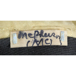 Cap, Garrison, Dark OD, Officer's, Size 6 ¾, Named