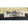 Cap, Garrison, Dark OD, Officer's, Size 6 ¾, Named