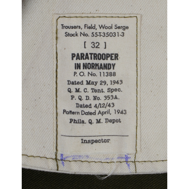 Pantalon moutarde, M-1937, Luxe