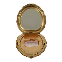 Compact, Powder, Brass, ELGIN, US Army, Named, 1942