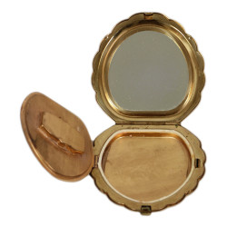 Compact, Powder, Brass, ELGIN, US Army, Named, 1942