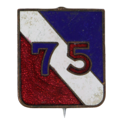 Crest, 75th Infantry Division, Ardennes, à épingle