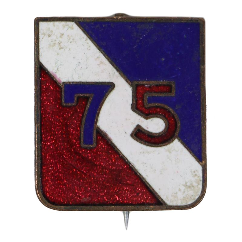 Crest, 75th Infantry Division, Ardennes, à épingle