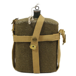 Gourde canadienne, avec porte-bidon "squelette", 1943