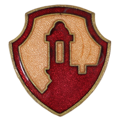 Crest, Antilles Department, à épingle