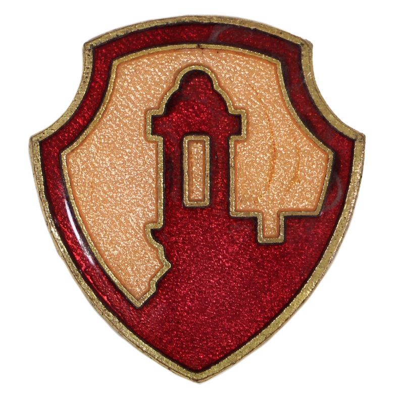 Crest, Antilles Department, à épingle