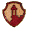 Crest, Antilles Department, à épingle