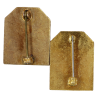 Crests, DUI, Second Army, Pair, PB