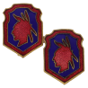 Crests, DUI, 98th Infantry Division, Pair, PB