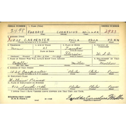 Belt, Pistol, M-1936, T/5 Freddie Miller, 3690th Quartermaster Truck Co., ETO