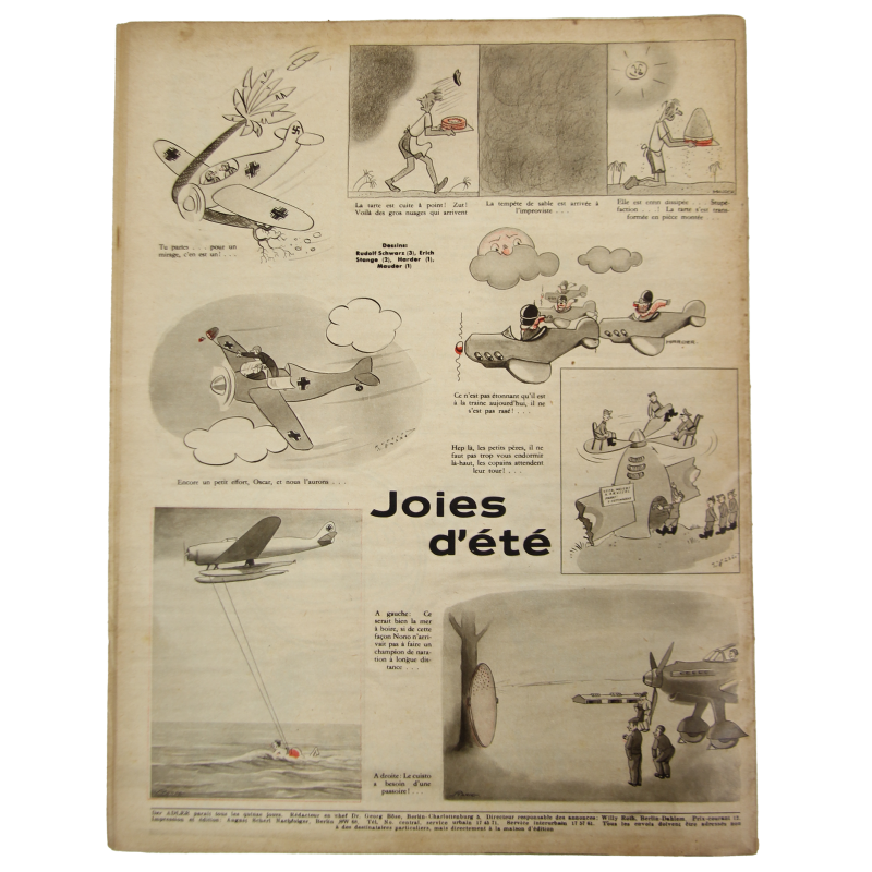 Magazine, Der Adler, 8 septembre 1942, édition française