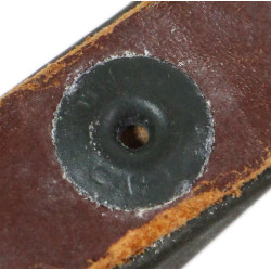 Chinstrap, Leather, for M1 Helmet Liner, UNITED CARR, OD buckle