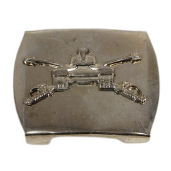 Removable Plate, for Buckle, Belt, Trousers, US Army, Armor Branch