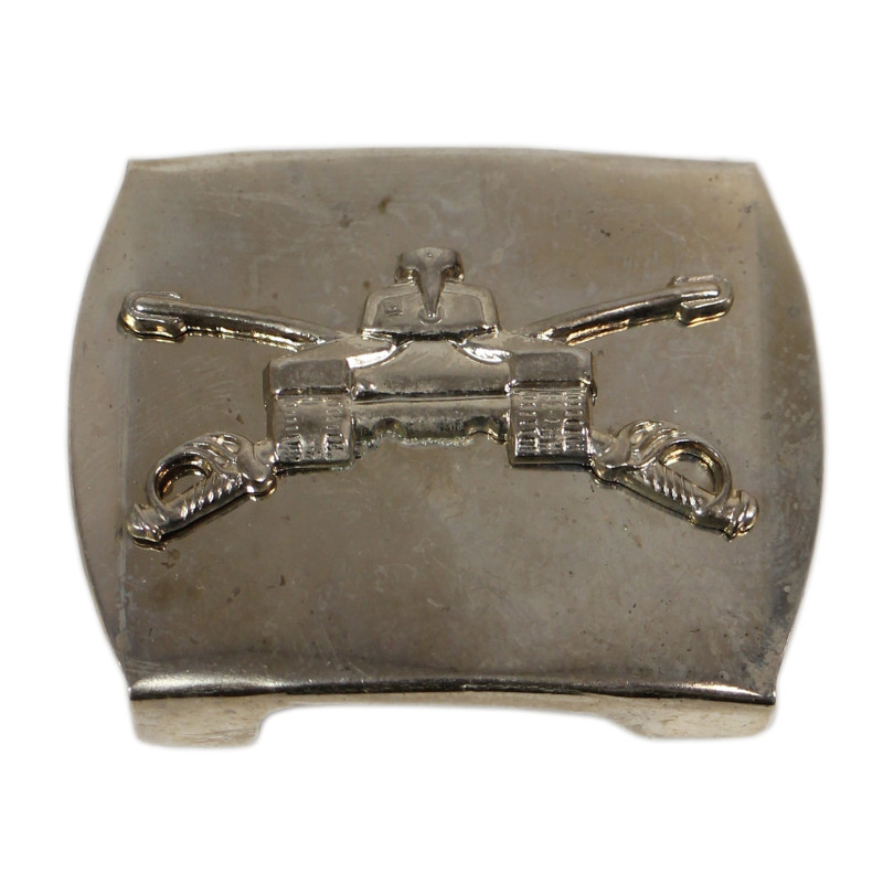Removable Plate, for Buckle, Belt, Trousers, US Army, Armor Branch