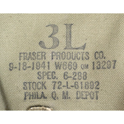 Guêtres en toile, US Army, 3L, FRASER PRODUCTS CO. 1941