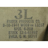 Guêtres en toile, US Army, 3L, FRASER PRODUCTS CO. 1941