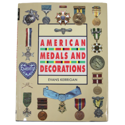 Book,  American Medals and Decorations, 1861-1989