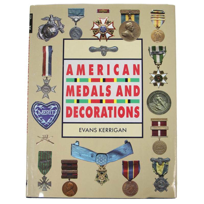 Book,  American Medals and Decorations, 1861-1989