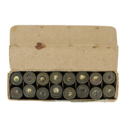 Boîte de cartouches allemandes, 9 mm, Normandie, 1942
