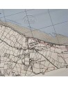 Map, Pointe du Hoc & Omaha Beach, Rangers, D-Day