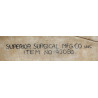 Case, Operating, Small, Improved, SUPERIOR SURGICAL MFG. CO., INC., Item No. 9308500