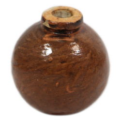 Grenade, Hand, Ceramic, Brown, Type 4, Japanese