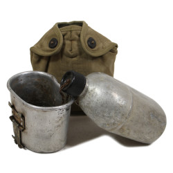 Canteen, US Army, Complete, 1943, Normandy