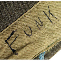 Calot troupe, infanterie, taille 58, 1944, nominatif