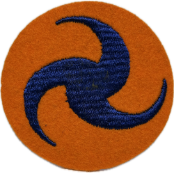 Patch, US Army Air Corps, Pinwheel, Felt