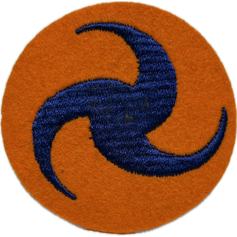 Patch, US Army Air Corps, Pinwheel, Felt