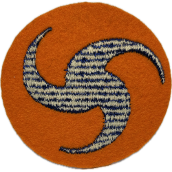 Patch, US Army Air Corps, Pinwheel, Felt