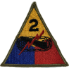 Insigne, 2nd Armored Division, Normandie