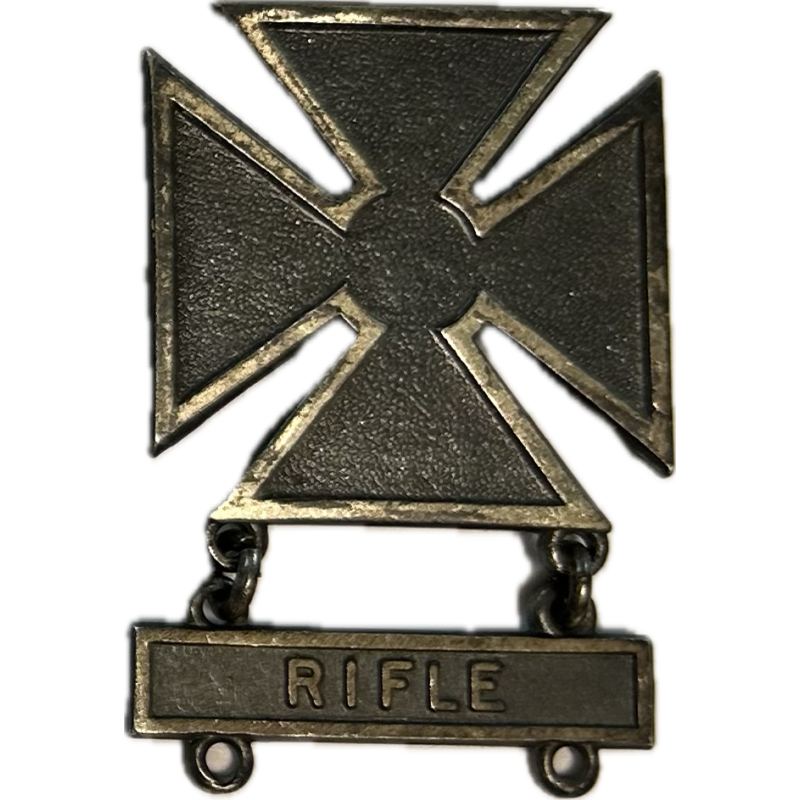 Badge, Marksman, Rifle, Sterling