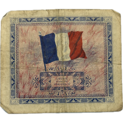 Billet d'invasion, 5 francs, 1944