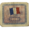 Billet d'invasion, 5 francs, 1944