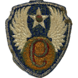Patch, 9th Air Force, USAAF, Green Back, 1943