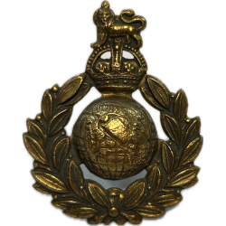 Cap Badge, Royal Marines, Normandie