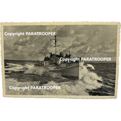 Carte postale, Kriegsmarine, Räumboot