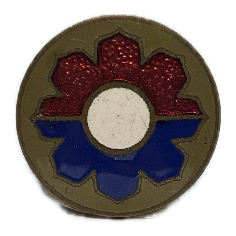 Crest, DUI, 9th Infantry Division, Pin Back