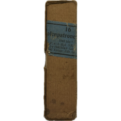 Box, Cartridge, Pistol, German, 9mm, Normandy, 1942-1943
