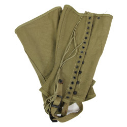 Guêtres en toile, US Army, 3R, NASCO AWNINGS, INC. 1942