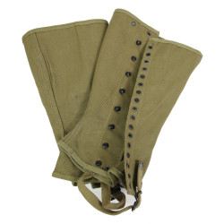 Guêtres en toile, US Army, 3R, NASCO AWNINGS, INC. 1942
