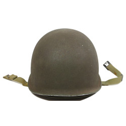 Casque M1, pattes fixes, liner Westinghouse, A washers verts