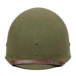 Casque M1, pattes fixes, liner Westinghouse, A washers verts