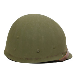 Casque M1, pattes fixes, liner Westinghouse, A washers verts