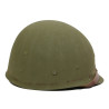 Casque M1, pattes fixes, liner Westinghouse, A washers verts