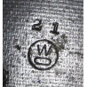 Casque M1, pattes fixes, liner Westinghouse, A washers verts